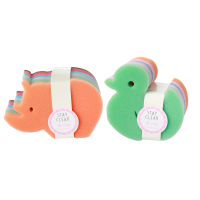 Set of 2 Animal Shaped Kitchen Sponges By Rice DK